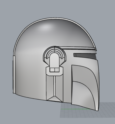 helmet Mandalorian 3D Print 385824