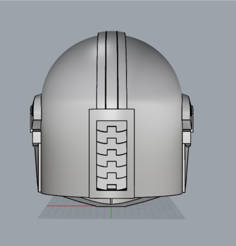 helmet Mandalorian 3D Print 385825