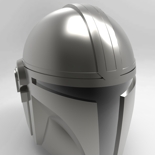helmet Mandalorian 3D Print 385833