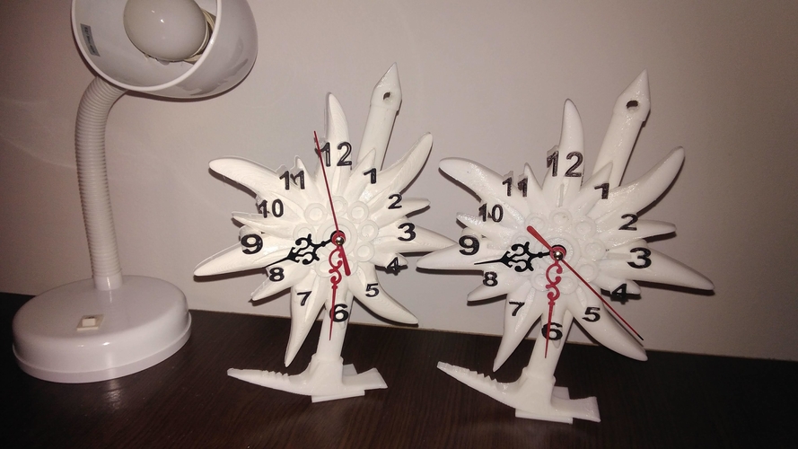 clock edelweiss 3D Print 385923