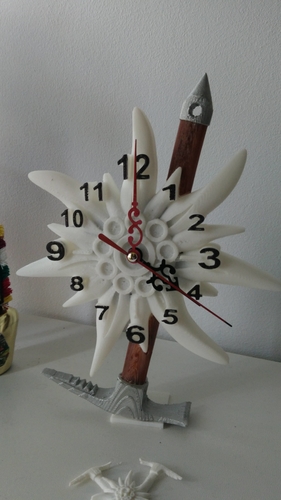 clock edelweiss 3D Print 385924