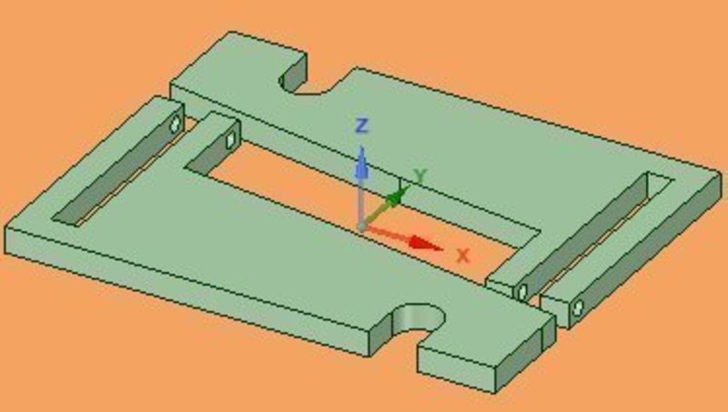 Prusa I3 8mm. Frame Top Rear Spool and Filament Holder.