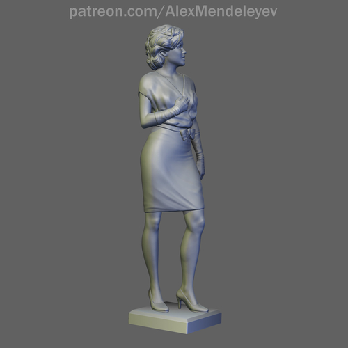 Marilyn Monroe 3D Print 386004