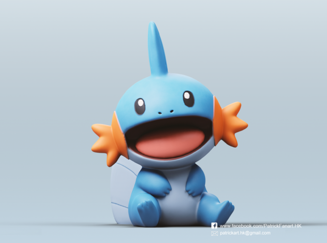 Mudkip(Pokemon) 3D Print 386056