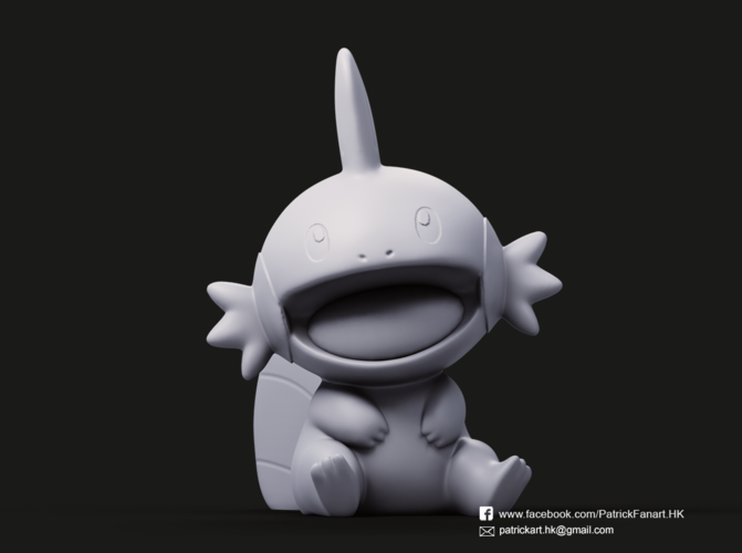 Mudkip(Pokemon) 3D Print 386057