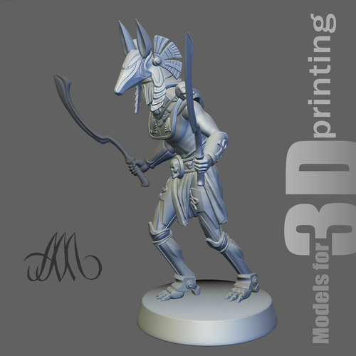 ANUBIS 3D Print 386058