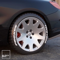 VIP Style Wheel with Tire for Diecast and RC! - Thumbnail 2