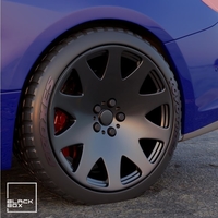 VIP Style Wheel with Tire for Diecast and RC! - Thumbnail 7