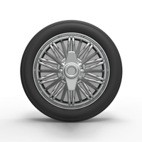 Diecast slab wheel Scale 1 to 10 - Thumbnail 6