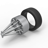 Diecast slab wheel Scale 1 to 10 - Thumbnail 7