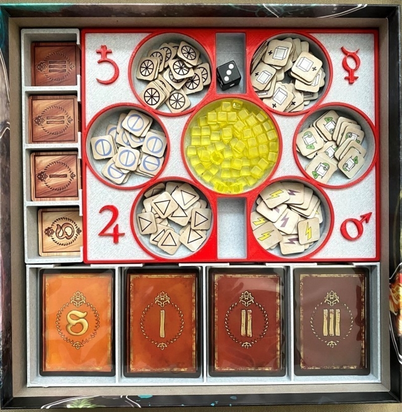 Trismegistus organizer