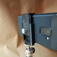 Small Phone holder for tripods 3D Printing 386241