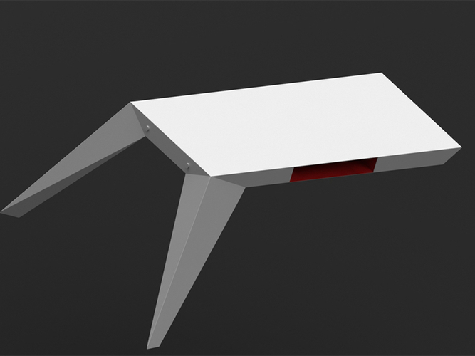 two legs table 3D Print 386246