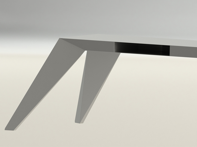 two legs table 3D Print 386248