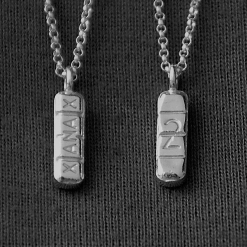 Xanax 2mg pendant 3D Print 386280