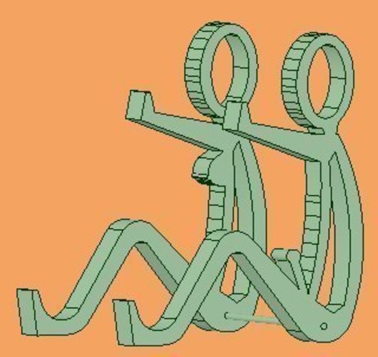 Modified His and Hers Phone Holder (Thing:857683)