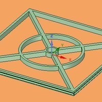 70cm Quad Antenna Frame  - Thumbnail 1