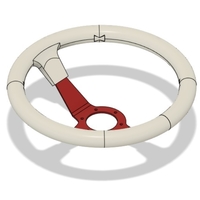 Real Size Steering Wheel for Similators (37cm / 14,5inch) - Thumbnail 1