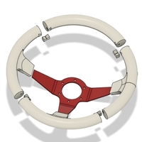 Real Size Steering Wheel for Similators (37cm / 14,5inch) - Thumbnail 2