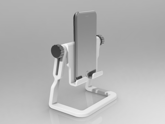 Adjustable Phone Stand for Photography 3D Print 386484