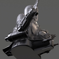 BABY YODA and The MANDALORIAN Bust - Thumbnail 11