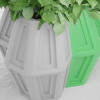 4 Hexa Flower Pot - Thumbnail 5