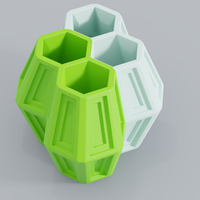 4 Hexa Flower Pot - Thumbnail 9