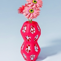 Small Hexa-Penta Flower Vase 3D Printing 386530