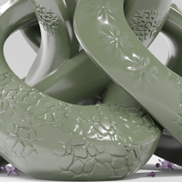 Spiral Knot Flower Vase - Thumbnail 3