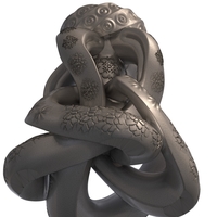 Spiral Knot Flower Vase - Thumbnail 7