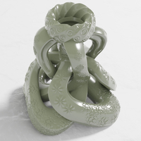 Spiral Knot Flower Vase - Thumbnail 11