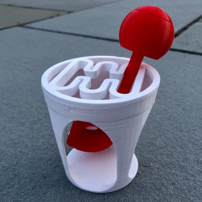 Cup-Holder Stick Shift