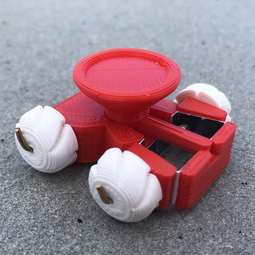 Mini Fidget Paper-Steering Car 3D Print 386680