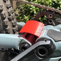 Small Bicycle Mud Guard (Giant Trance Advanced) 3D Printing 386700