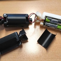 F123 spindle and battery holder (superseded - see USB version) - Thumbnail 1