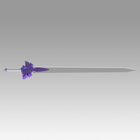 Genshin Impact Kaeya Traveler Jean Sword prop replica - Thumbnail 3