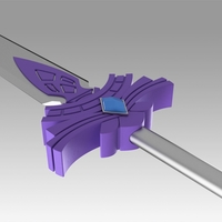 Genshin Impact Kaeya Traveler Jean Sword prop replica - Thumbnail 8