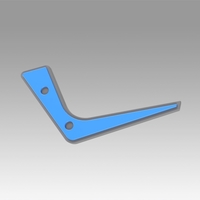 Small Avatar The Last Airbender Sokka Cosplay Boomerang Weapon 3D Printing 386800
