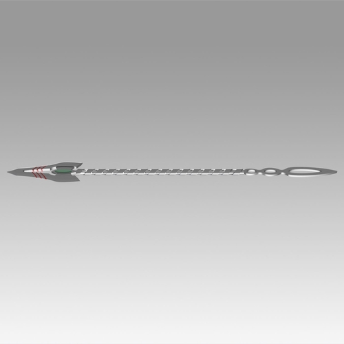 Neon Genesis Evangelion EVA Asuka Langley Sohryu Flare Spear 3D Print 386815