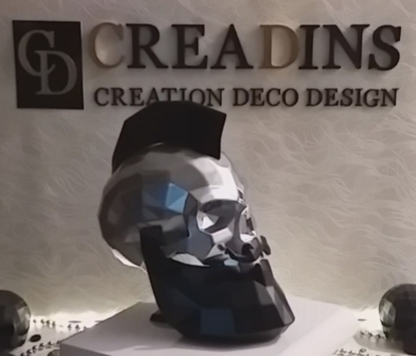Modern skull 3D Print 386876