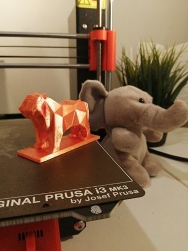 Low poly Bengal Tiger 3D Print 386886