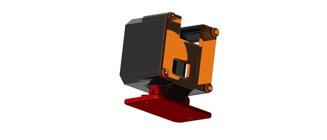 Runcam 3S adjustable camera mount 3D Print 386909