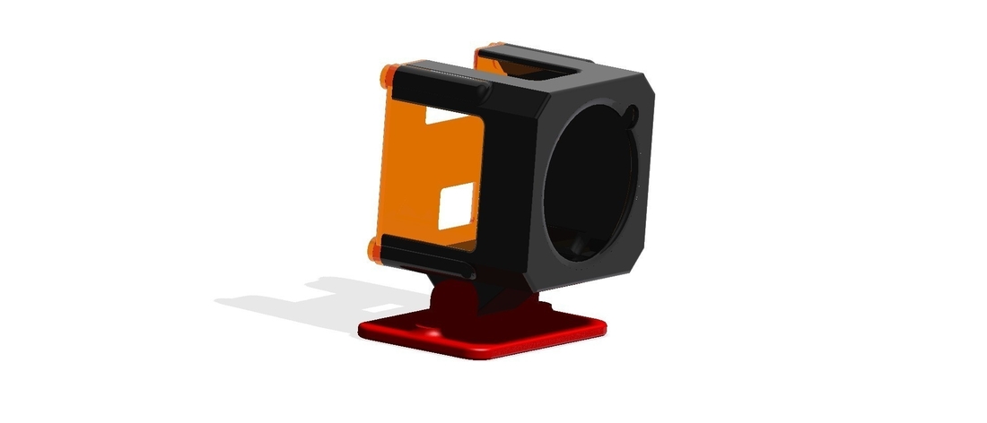 Runcam 3S adjustable camera mount 3D Print 386910
