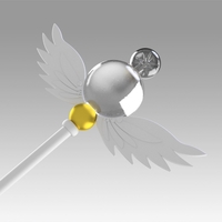 Sailor Moon Stars Sailor Cosmos Chibi Chibi Staff  - Thumbnail 1