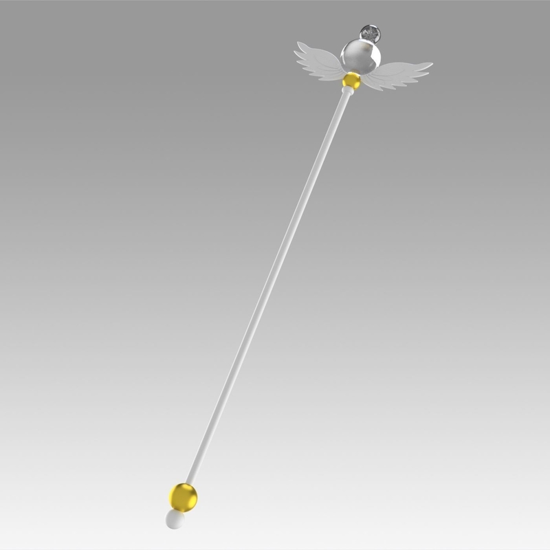 Sailor Moon Stars Sailor Cosmos Chibi Chibi Staff 