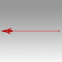 Touhou Project Vampire Remilia Scarlet Spear   - Thumbnail 7