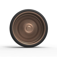 Diecast wire wheel 5 Scale 1 to 10 - Thumbnail 5