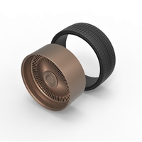 Diecast wire wheel 5 Scale 1 to 10 - Thumbnail 6