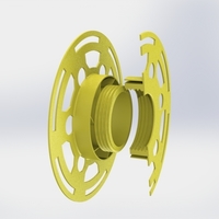 Small Threat spool for small filament diameter under 160mm  3D Printing 387058
