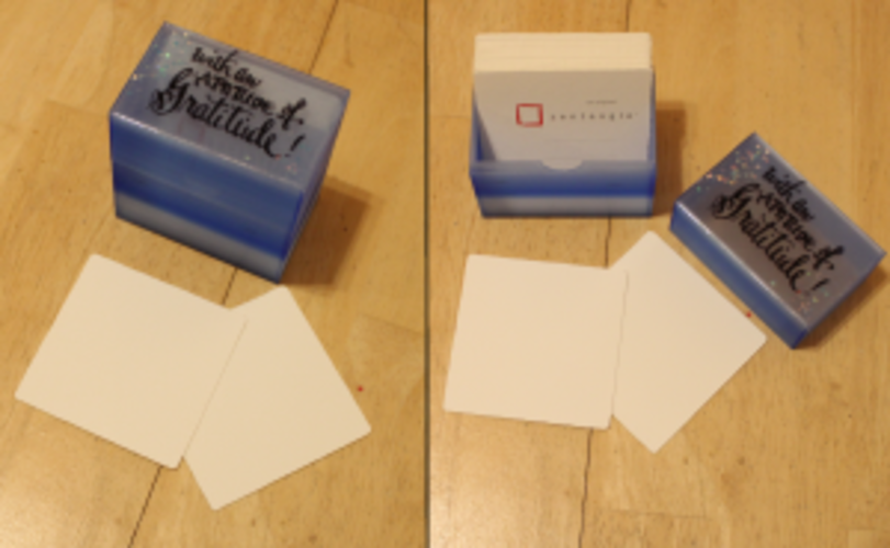 Box for 3.5 Zentangle tiles